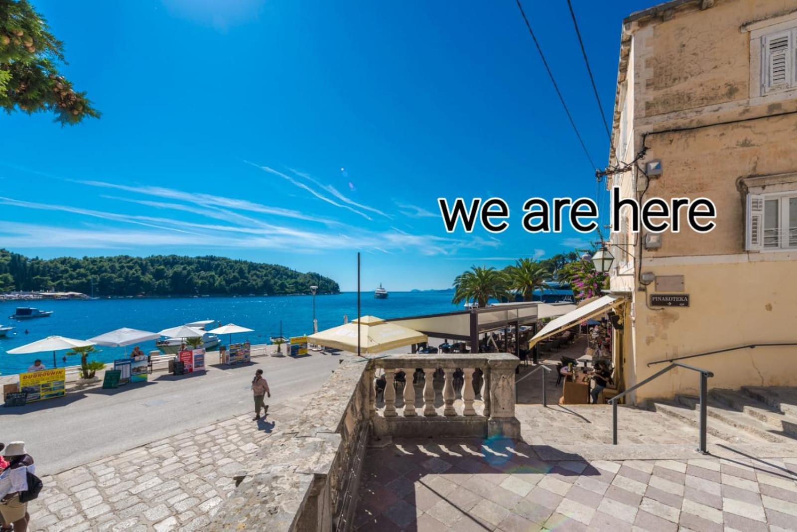 La Porta 3,Seaview Apartment In The Center Cavtat Esterno foto